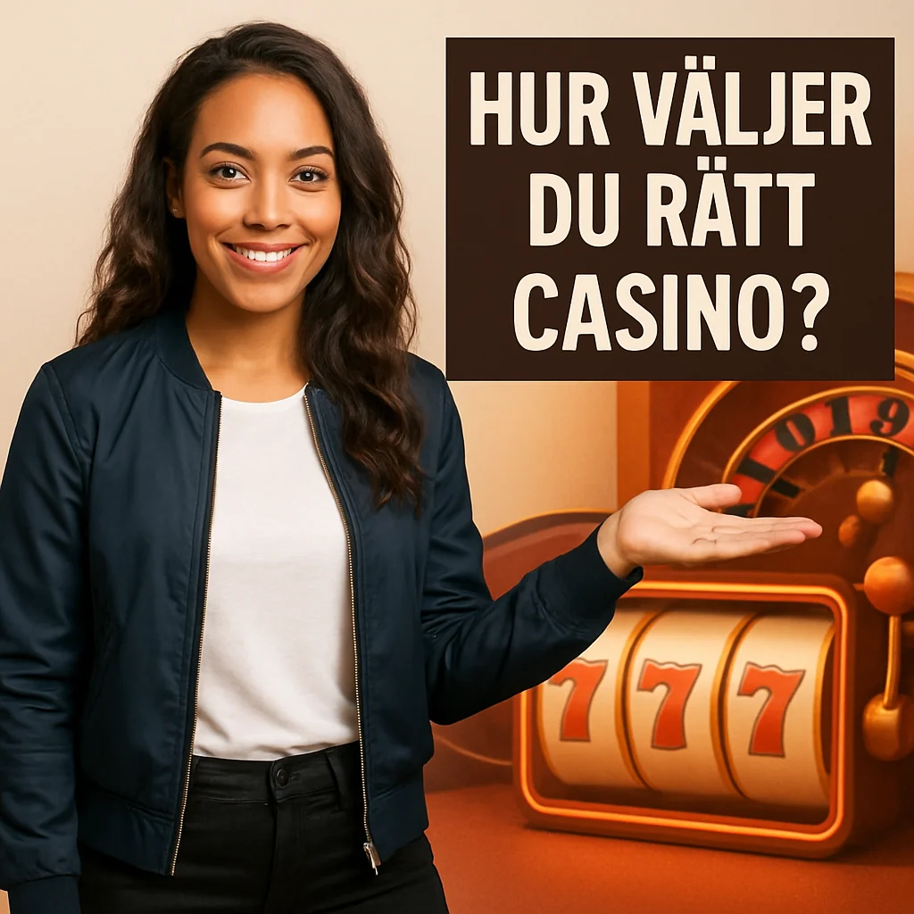Hur väljer du rätt casino?